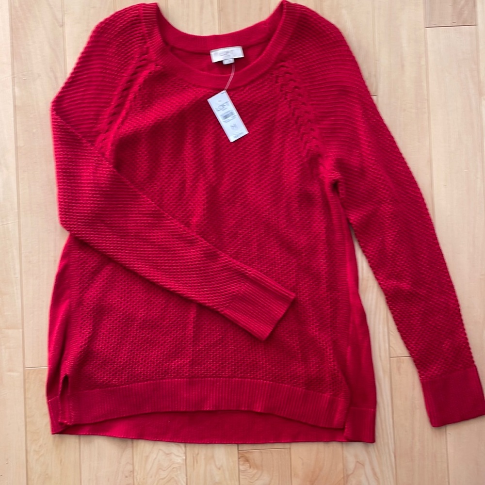 Red Loft Sweater